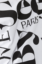 تيشيرت لوف باريس بطبعة شعار الماركة